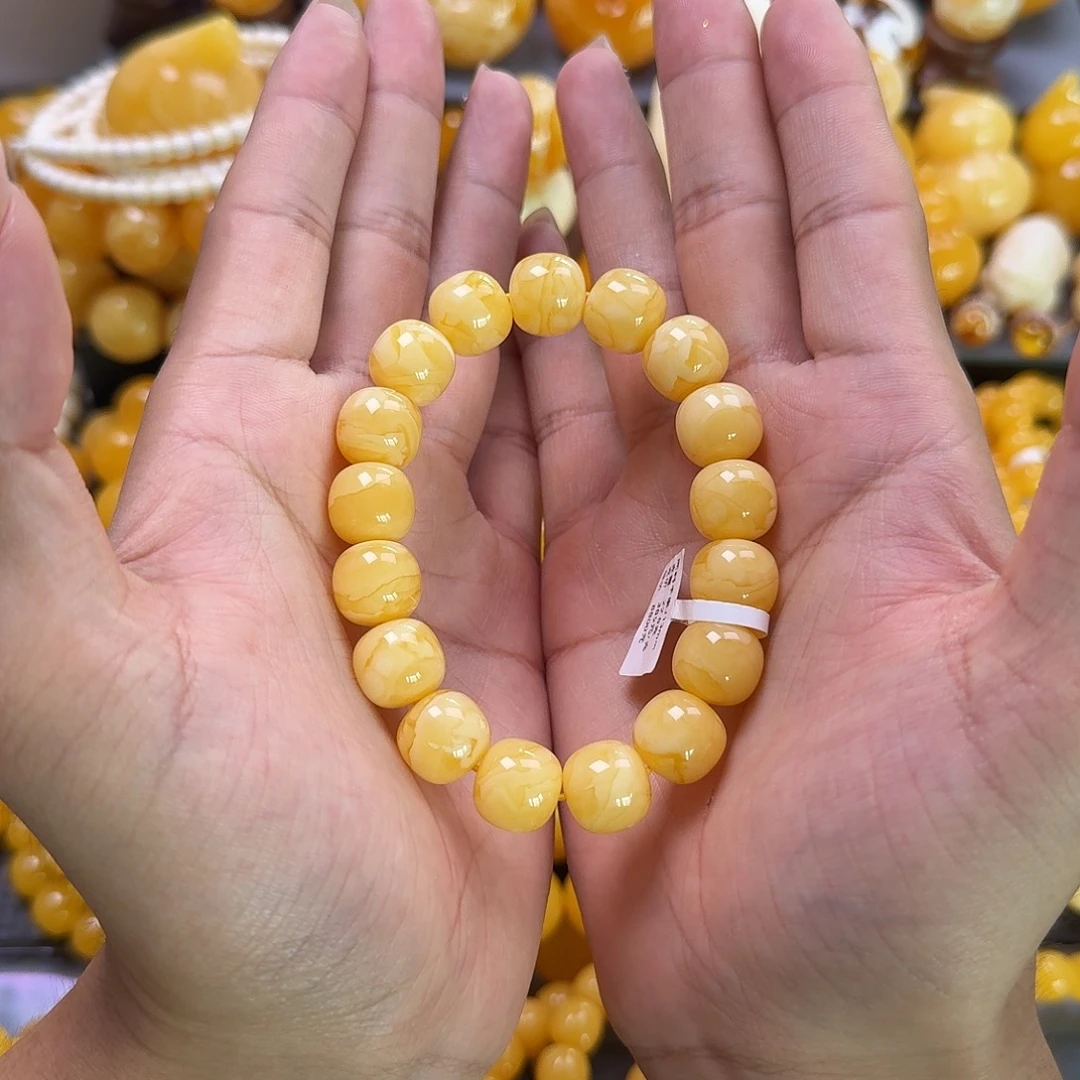 未镶嵌蜜蜡珠宝奇石同料13mm