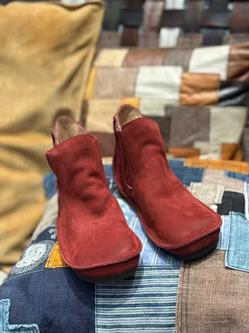 【大漂亮推荐】疯子张2025年新款短靴#8802