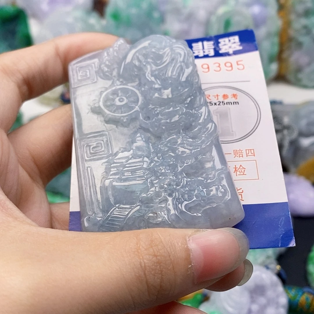 吊坠(不含链)未镶嵌翡翠