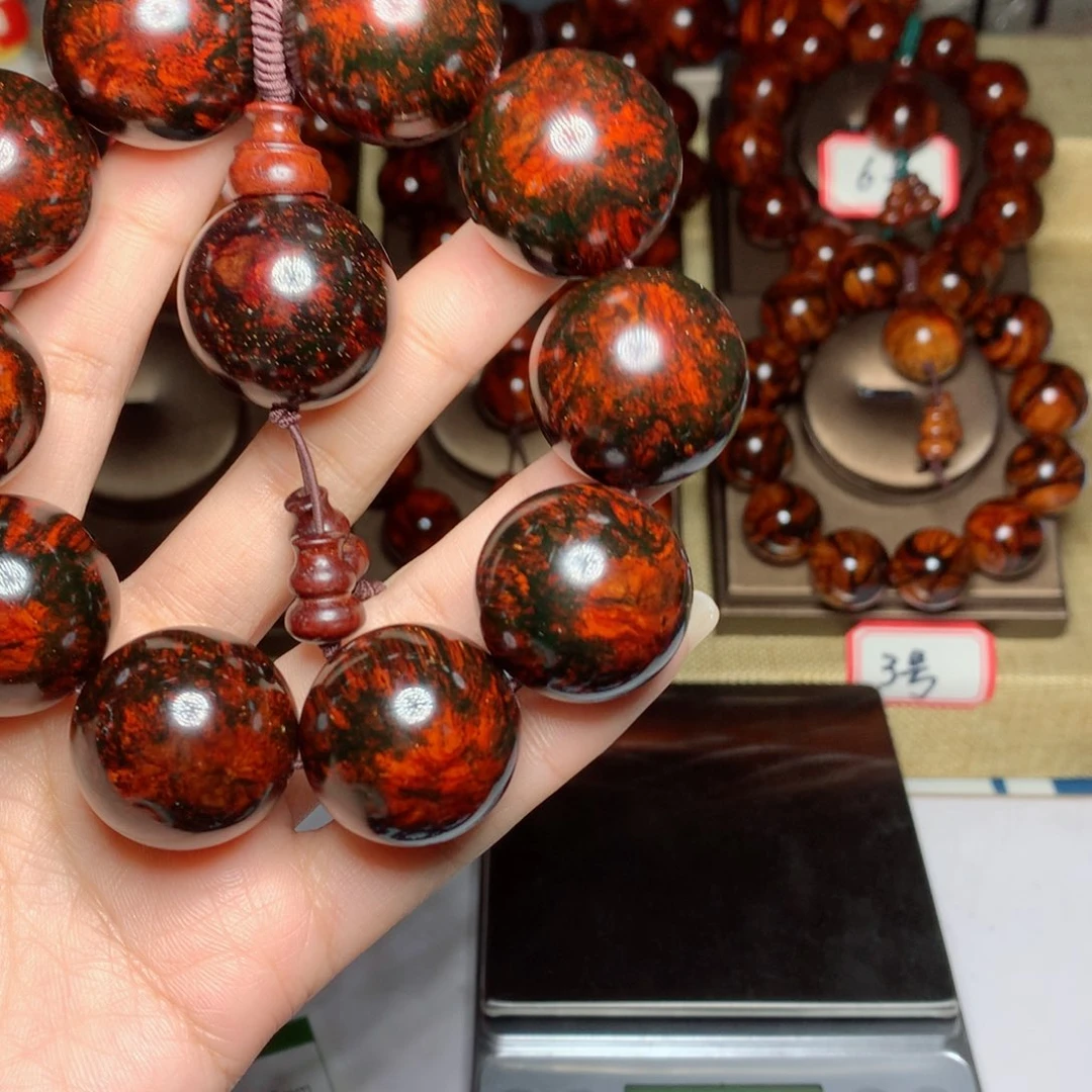 黄花梨/降香黄檀手串/手链山*