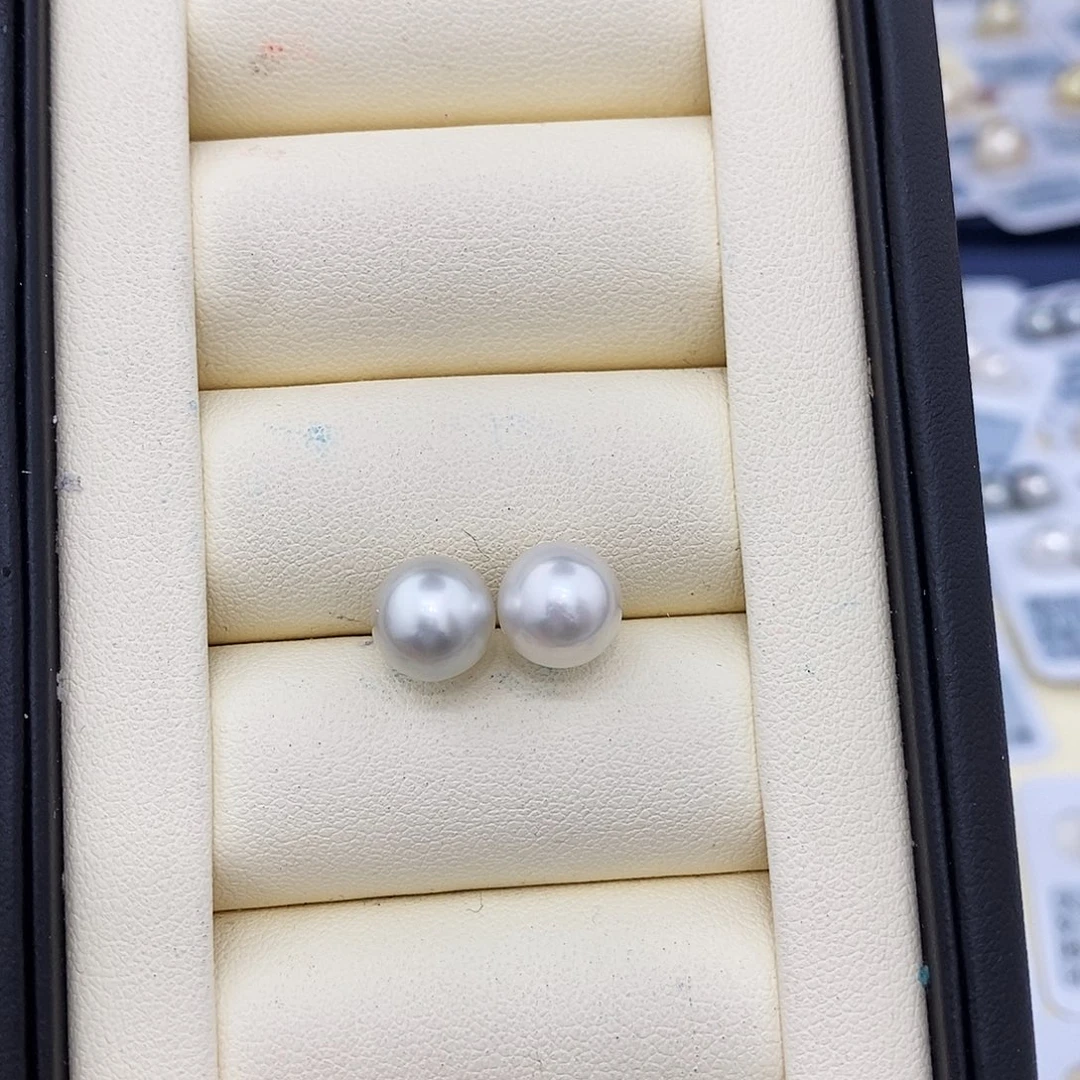 天***晴耳饰海水珍珠未镶嵌