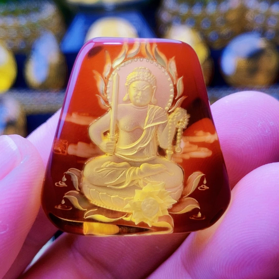【闪购商品】未镶嵌吊坠(不含链)金珀