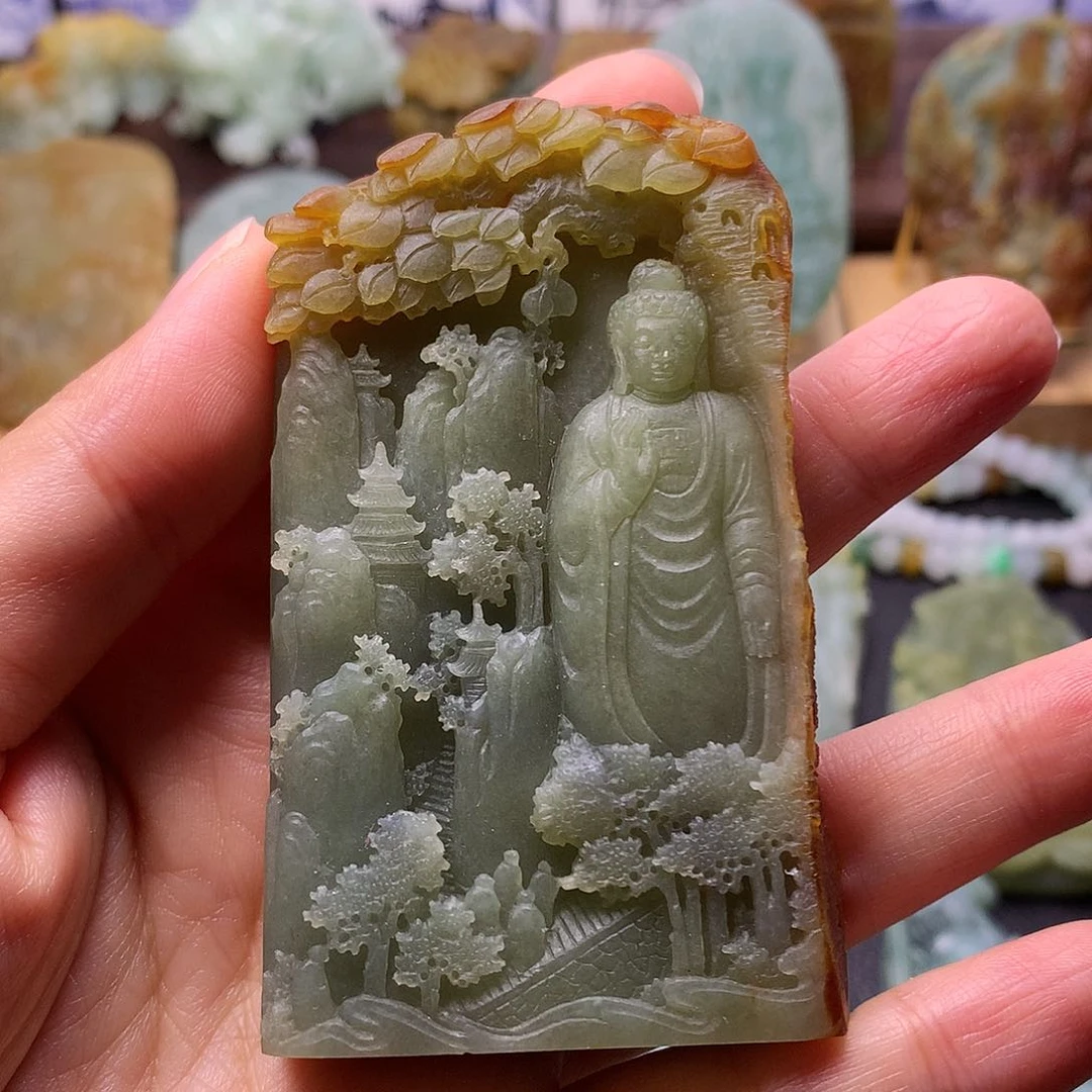 定制翡翠未镶嵌B****n翡翠