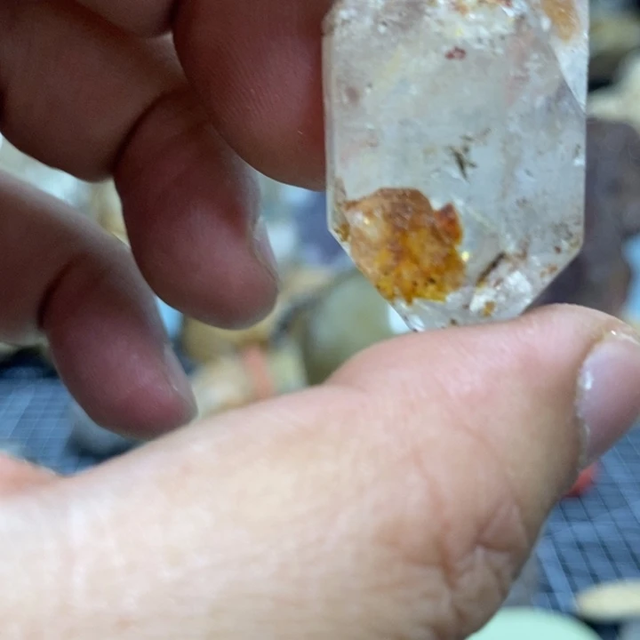 水晶水晶柱未镶嵌