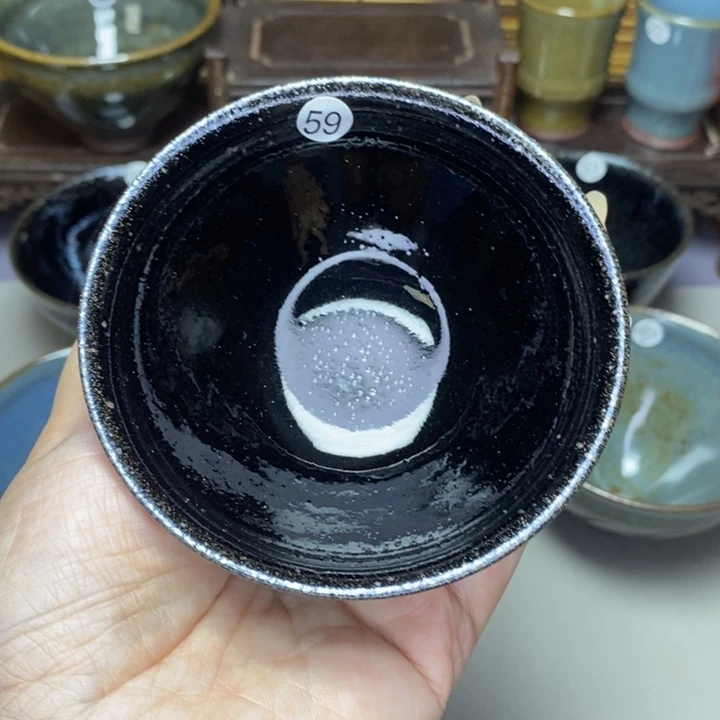 茶盏建窑建盏主人杯