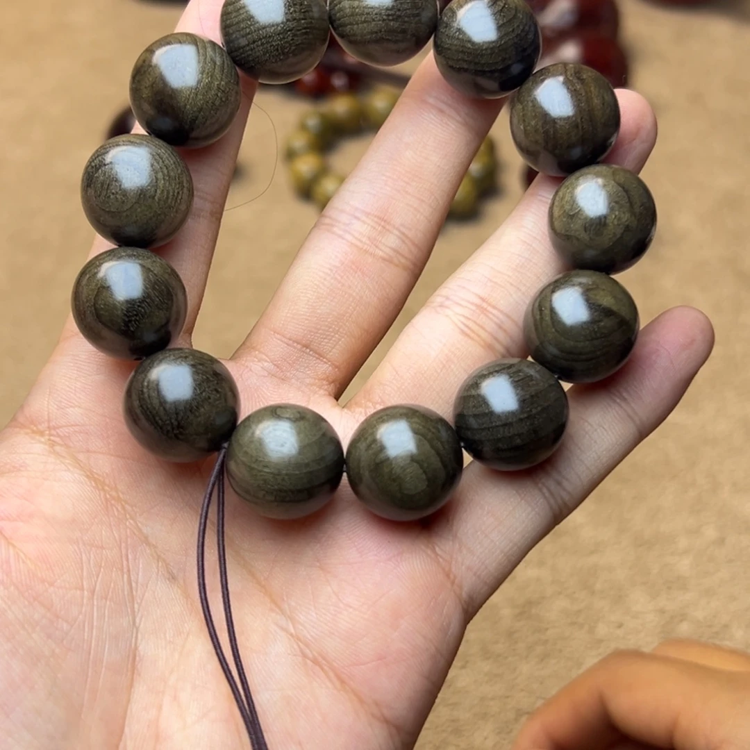 手串/手链金丝楠1.8阴沉树头老料