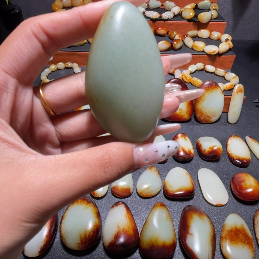 未镶嵌手链和田玉秋***+