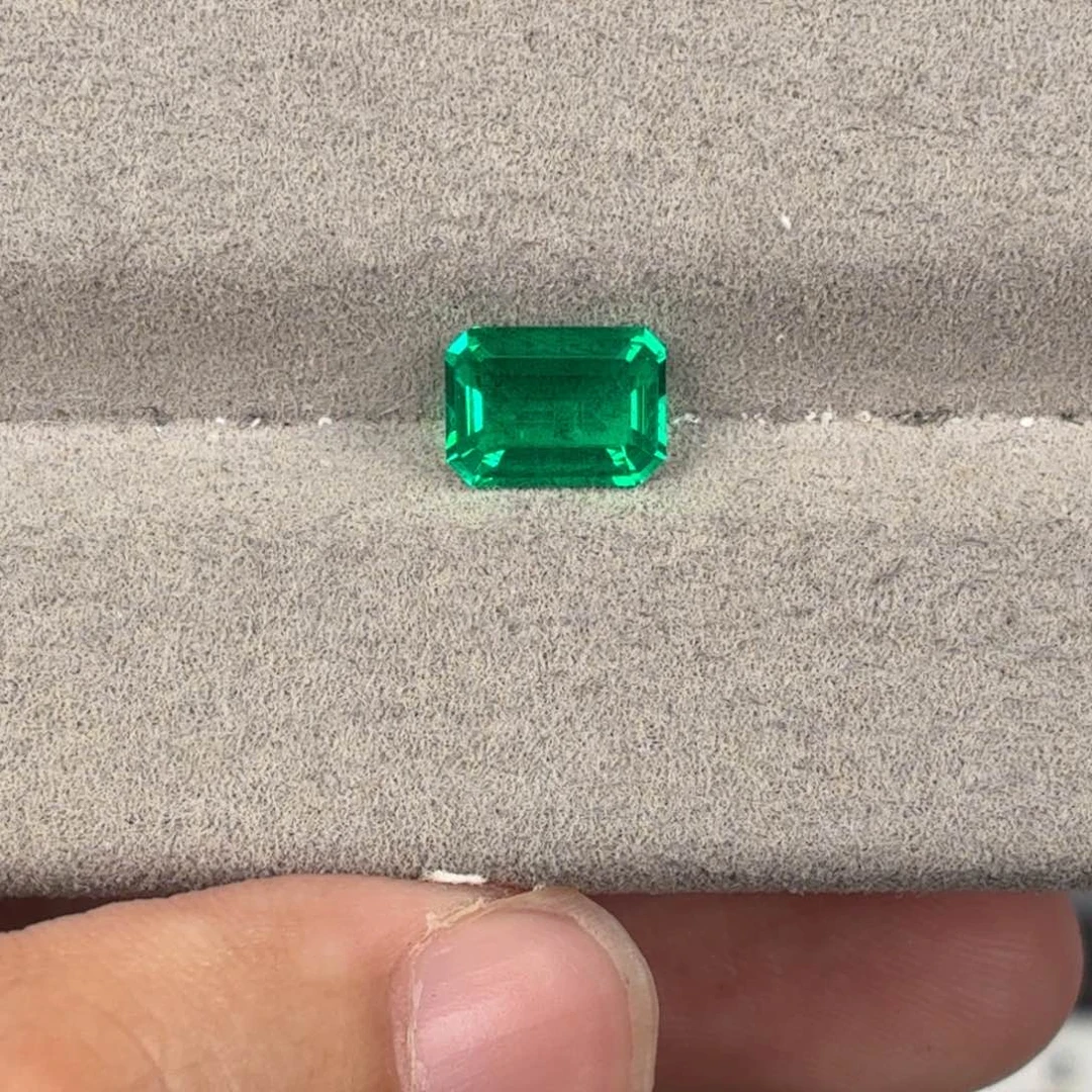 合成（培育）祖母绿裸石未镶嵌常**-1.19ct