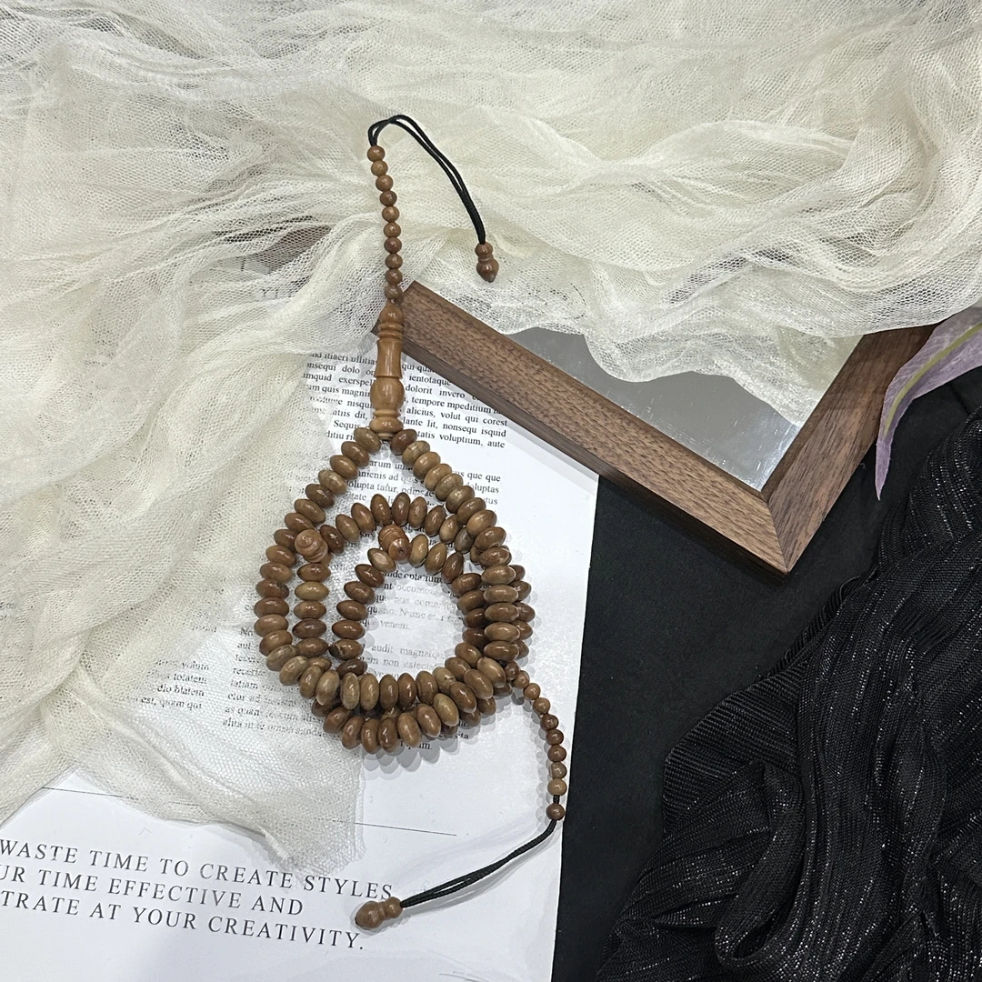 非金属木质手链 库克手串9十9颗，带礼盒装，车挂