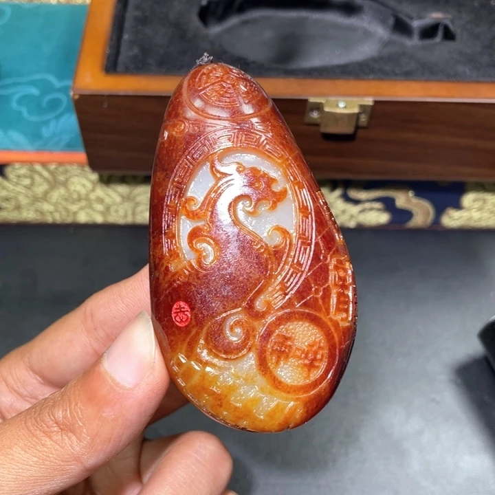 和田玉未镶嵌颈饰J
