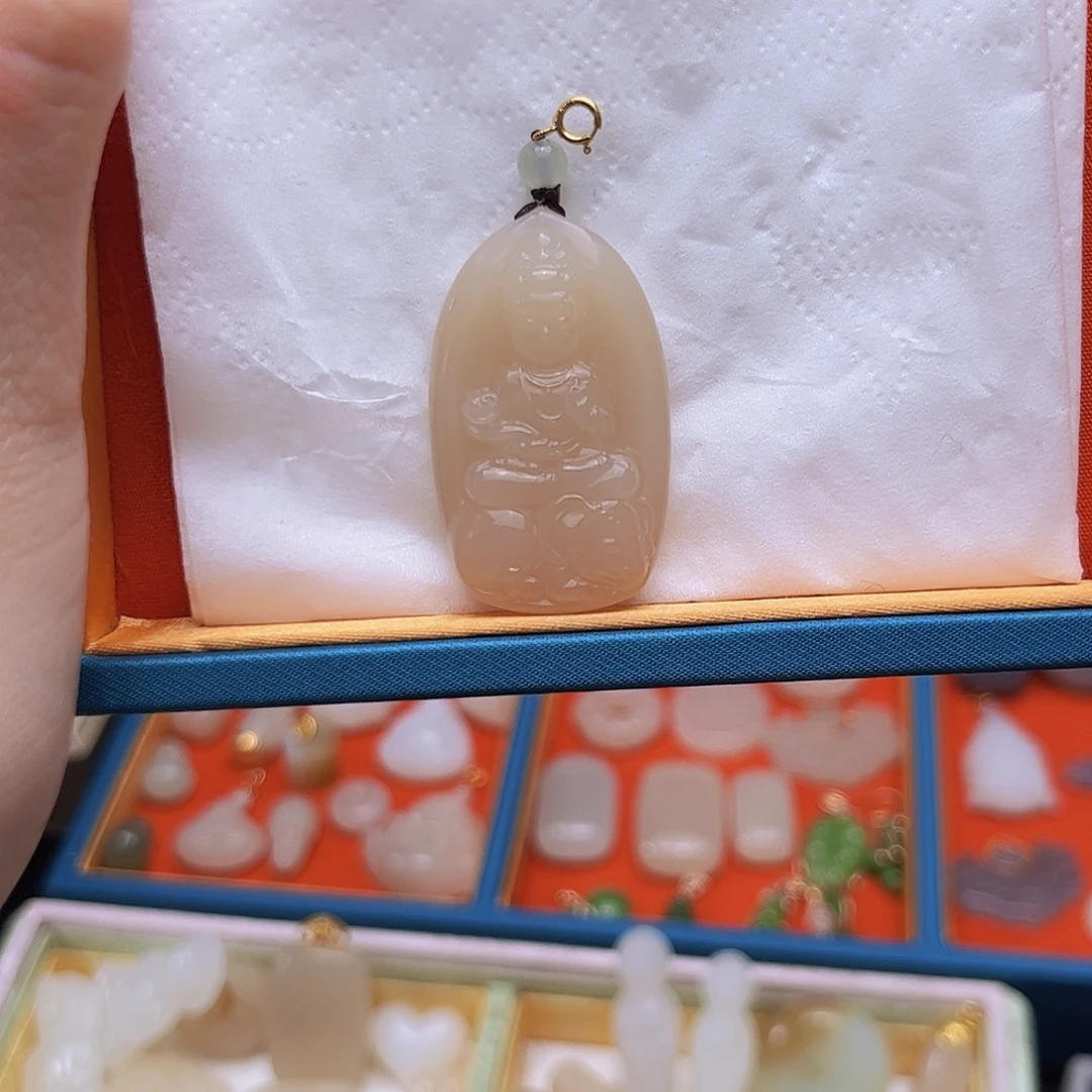 吊坠(不含链)未镶嵌和田玉
