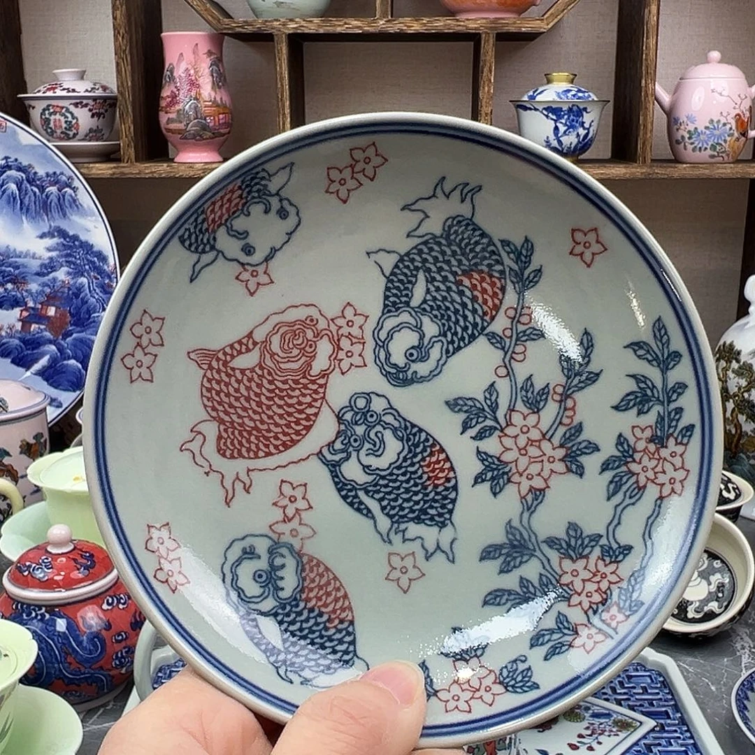 摆件陶瓷景德镇陶瓷567老厂瓷71