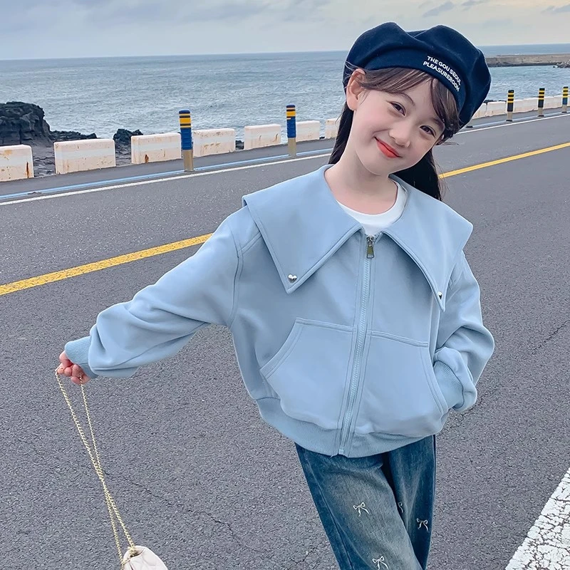 春季新款潮牌韩版洋气网红款儿童时尚WT8511 儿童外套