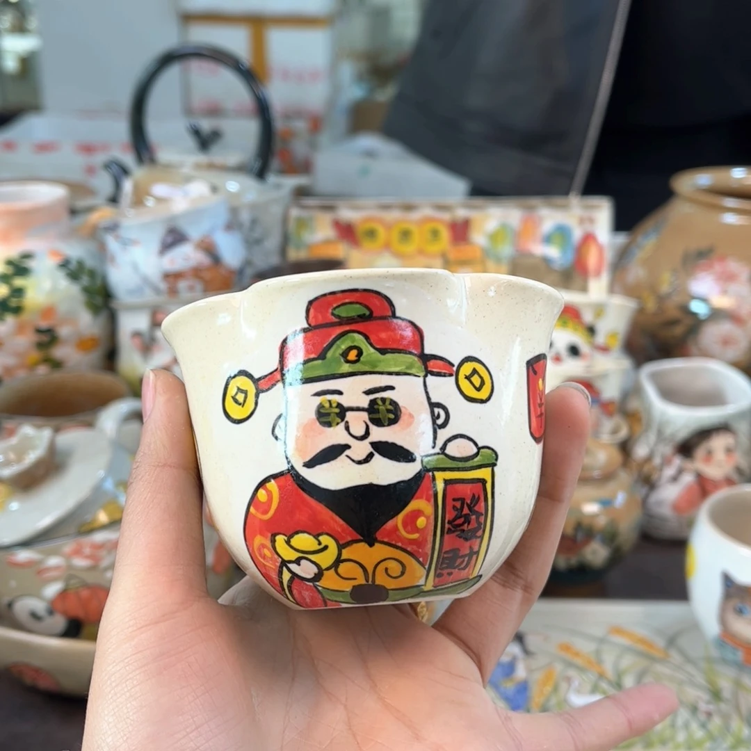 景德镇陶瓷手工杯