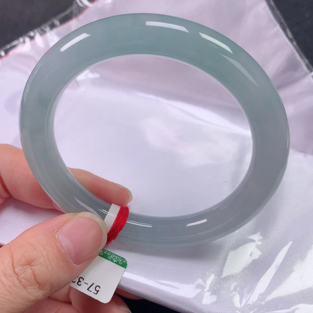 未镶嵌手镯翡翠缅甸天然翡翠手镯57