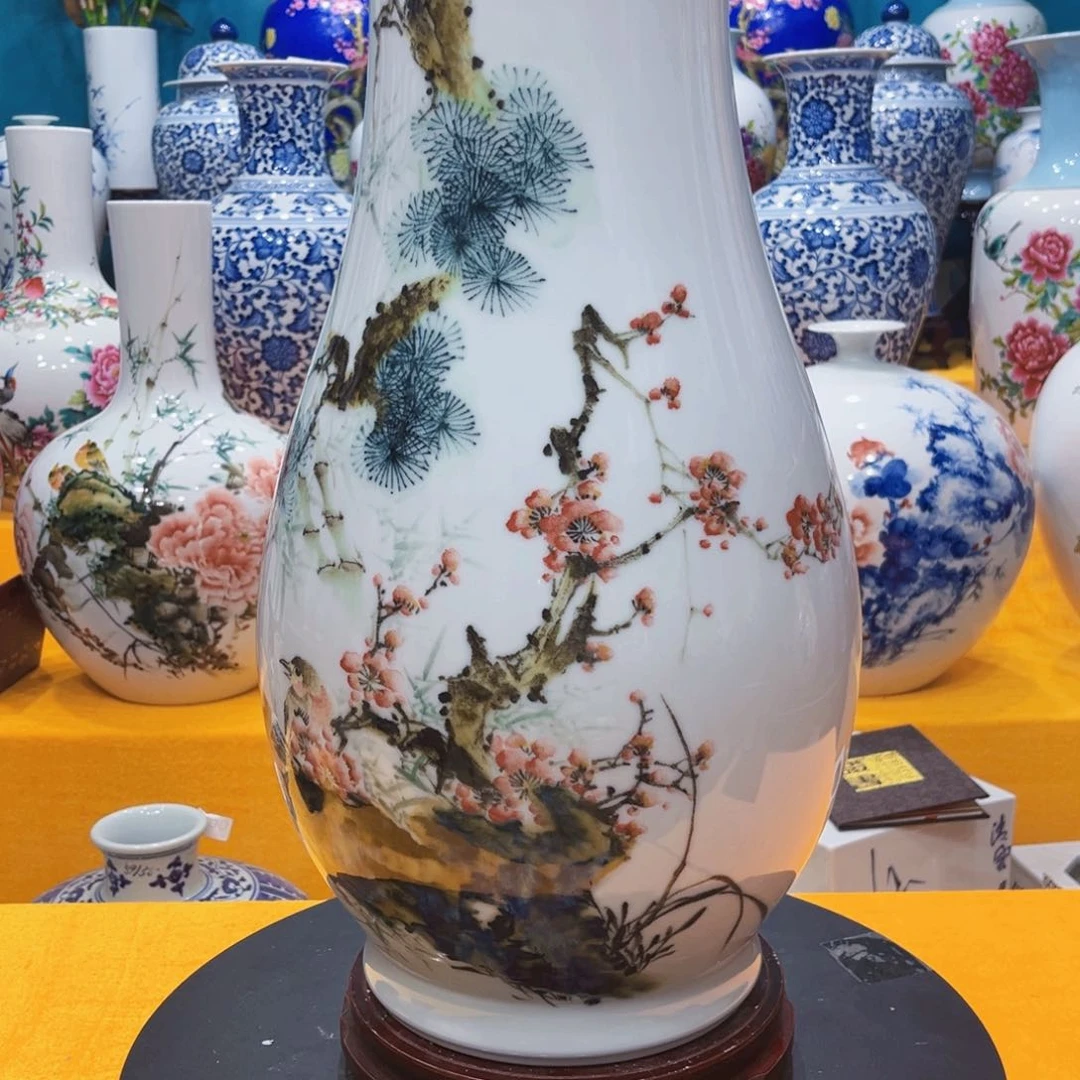 摆件景德镇陶瓷花瓶8