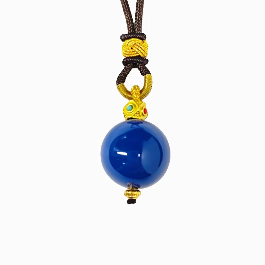 星际蓝舒俱玛瑙单珠C02-44赠链礼盒(多样性发)