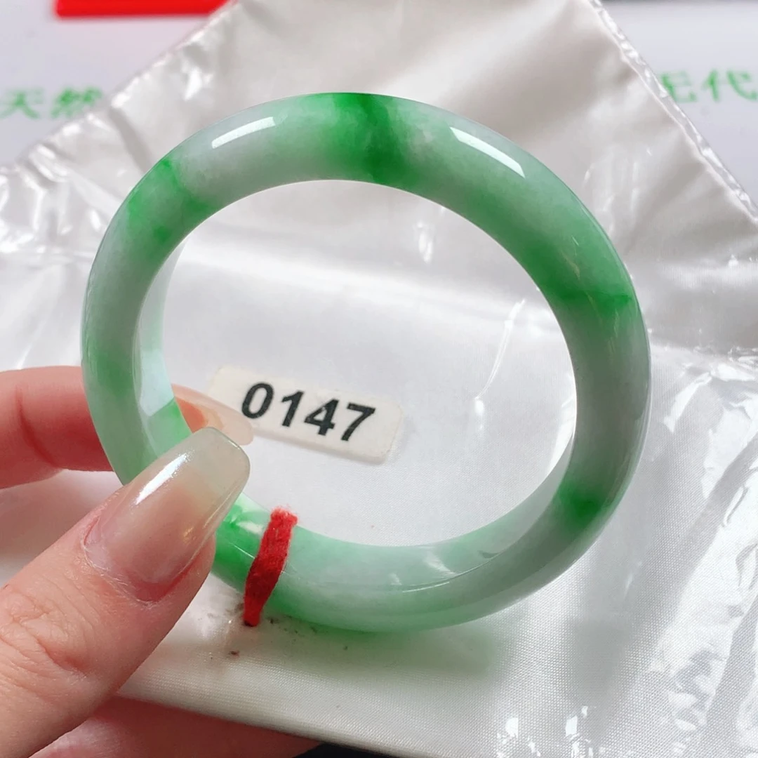 未镶嵌手镯翡翠天然翡翠手镯0147