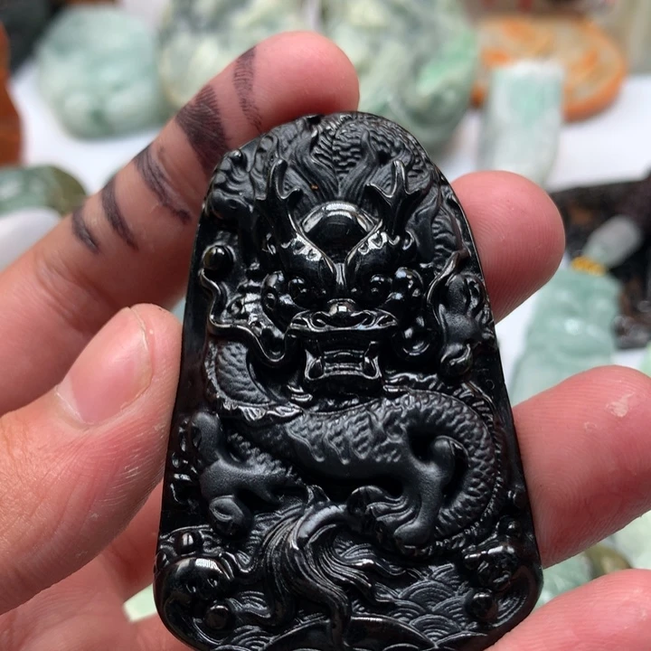 翡翠未镶嵌颈饰保真天然a货翡翠