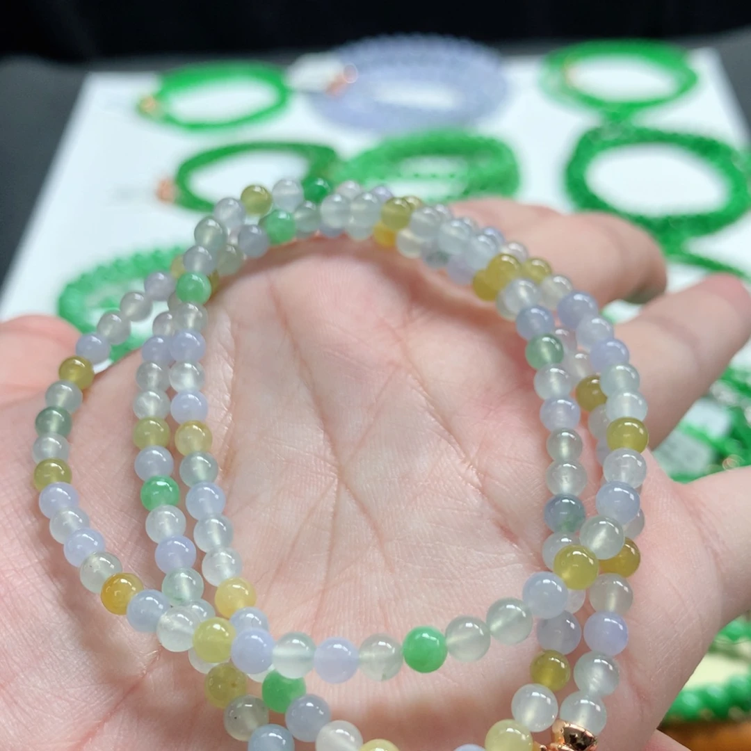 翡翠未镶嵌手链翡翠