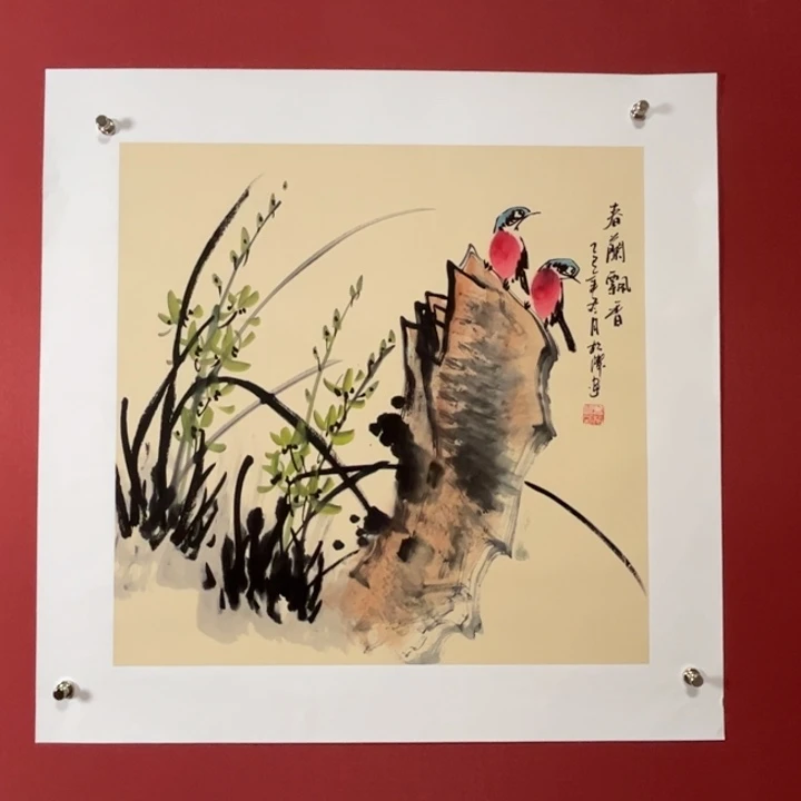 国画精品手绘国画作品