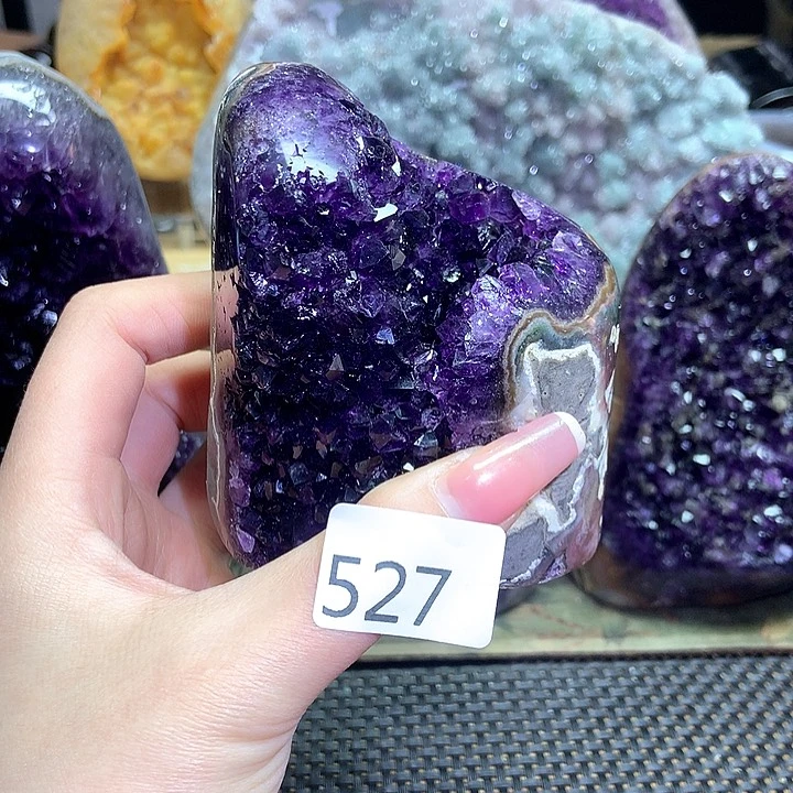 紫晶大型摆件（非配饰）未镶嵌