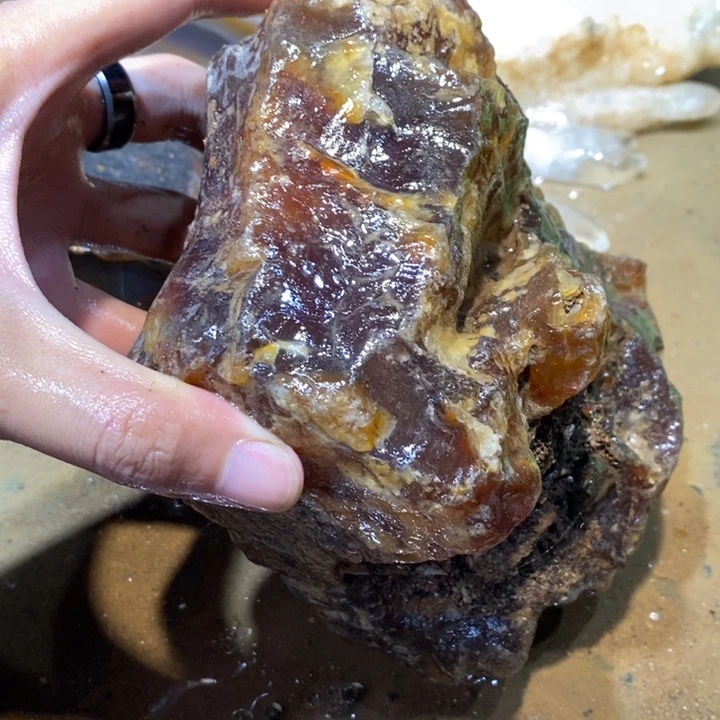 未镶嵌玛瑙/玉髓珠宝半成品