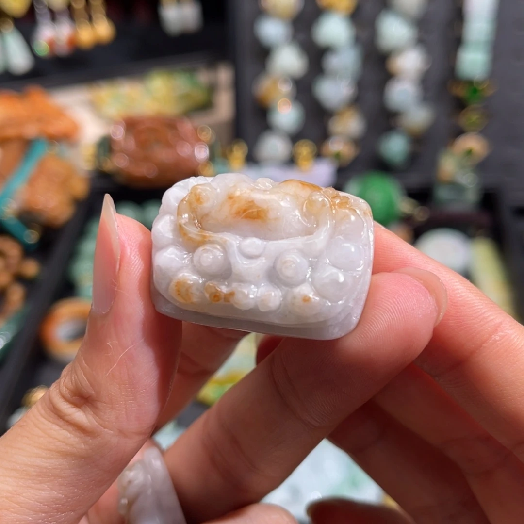 翡翠未镶嵌颈饰vgfgvvvvb