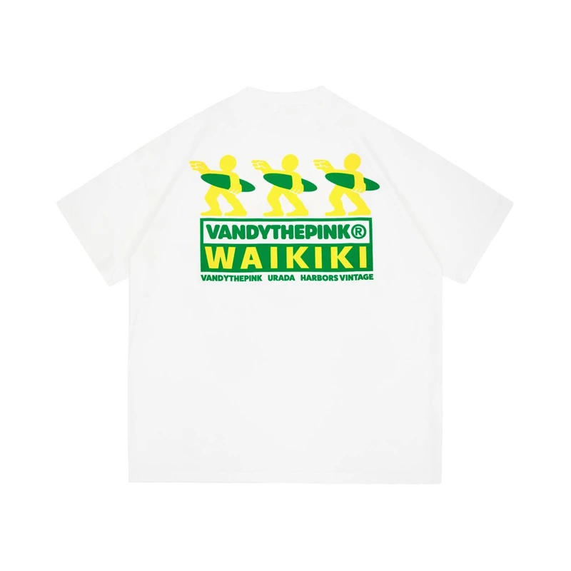 【夏威夷限定】VANDYTHEPINK x HAWAII联名WAIKIKI海滩冲浪板短袖