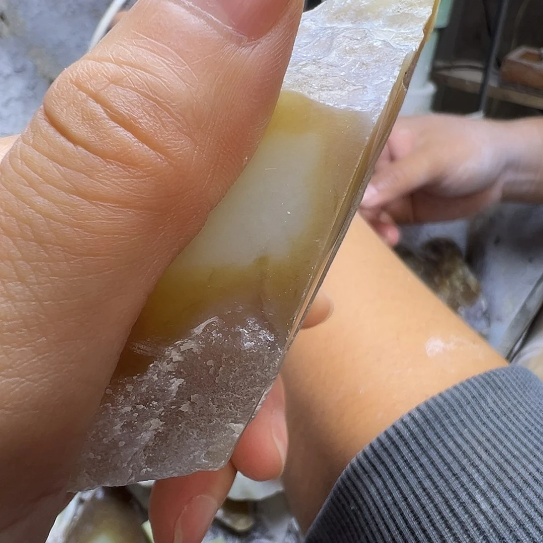 换***运定制和田玉未镶嵌吊坠