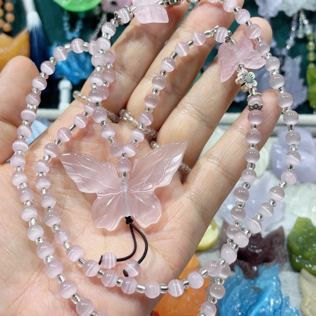 【闪购商品】未镶嵌岫玉颈饰71猫眼