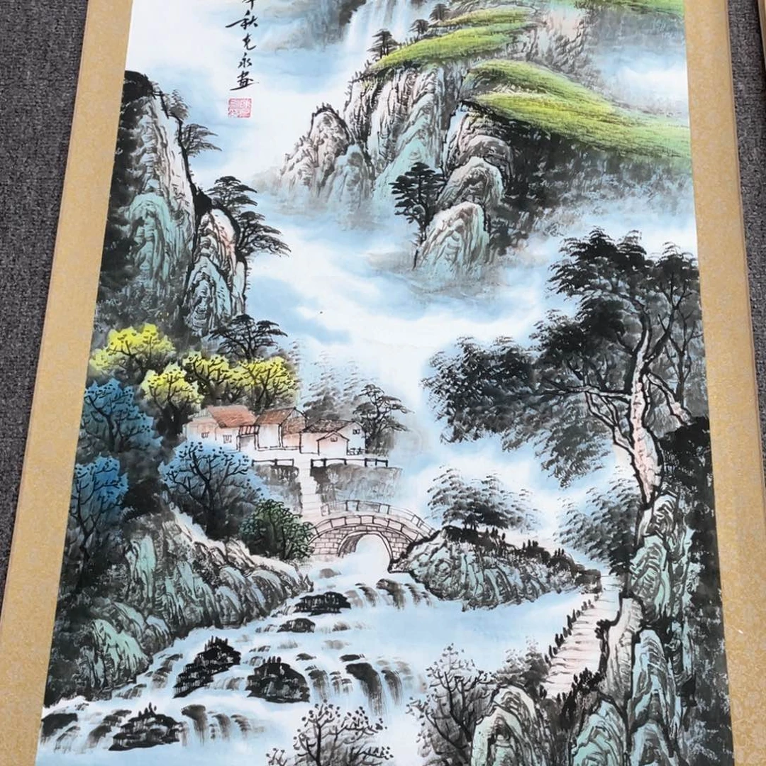 国画老师，手柄手绘作y