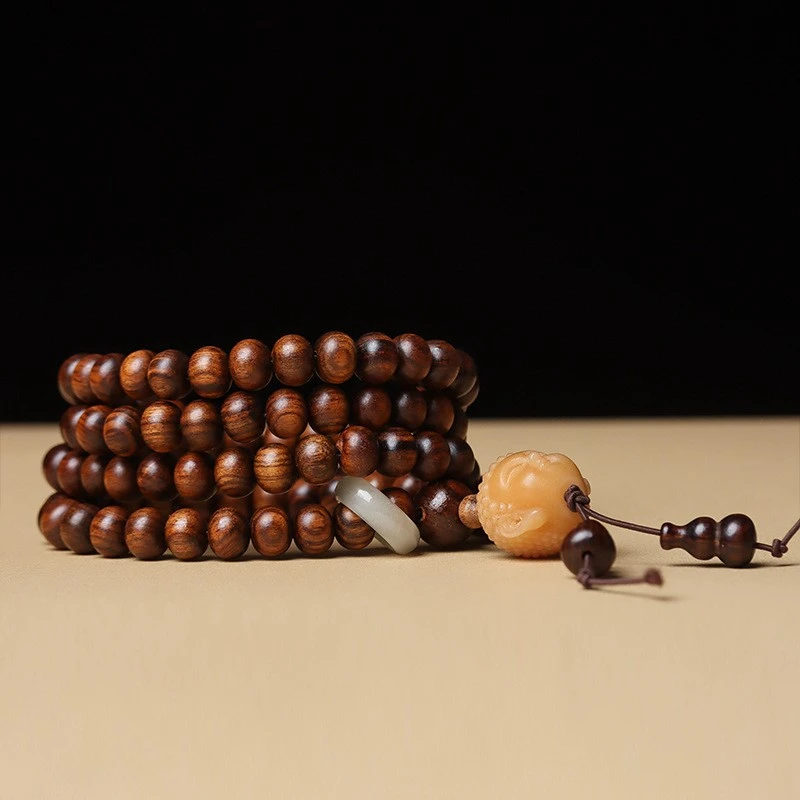 海南花梨手串男女款卡9 217（无礼盒）