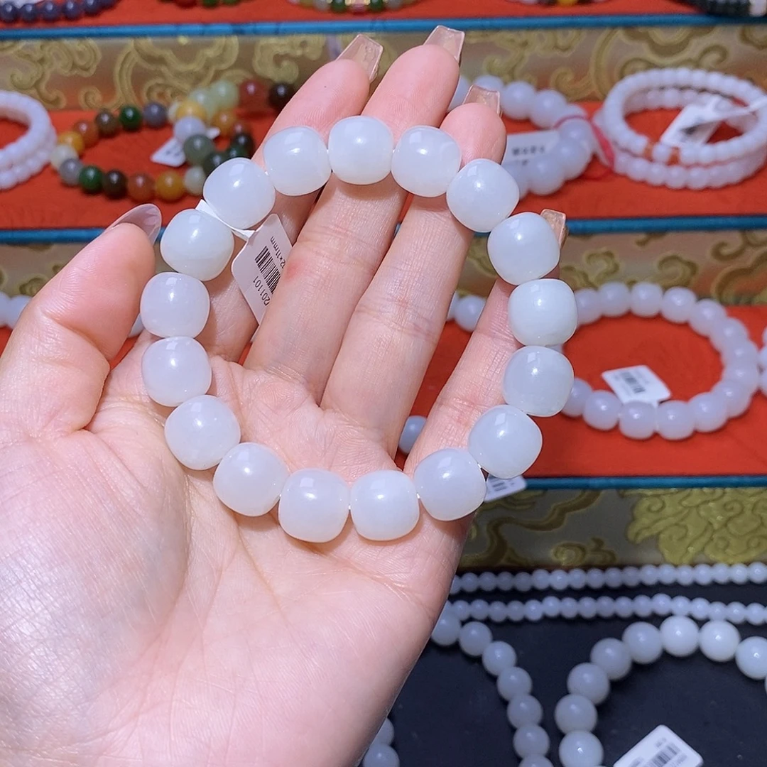 和田玉未镶嵌手链12老型