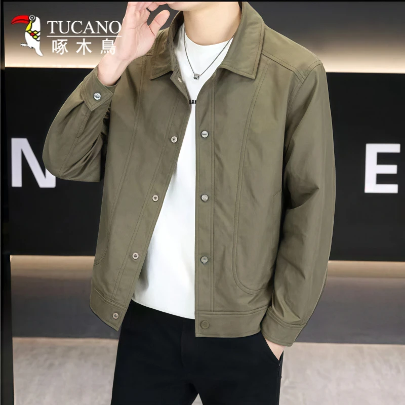 TUCANO/啄木鳥啄木鳥男士2025春秋新款帅气工装青年夹克百搭时尚