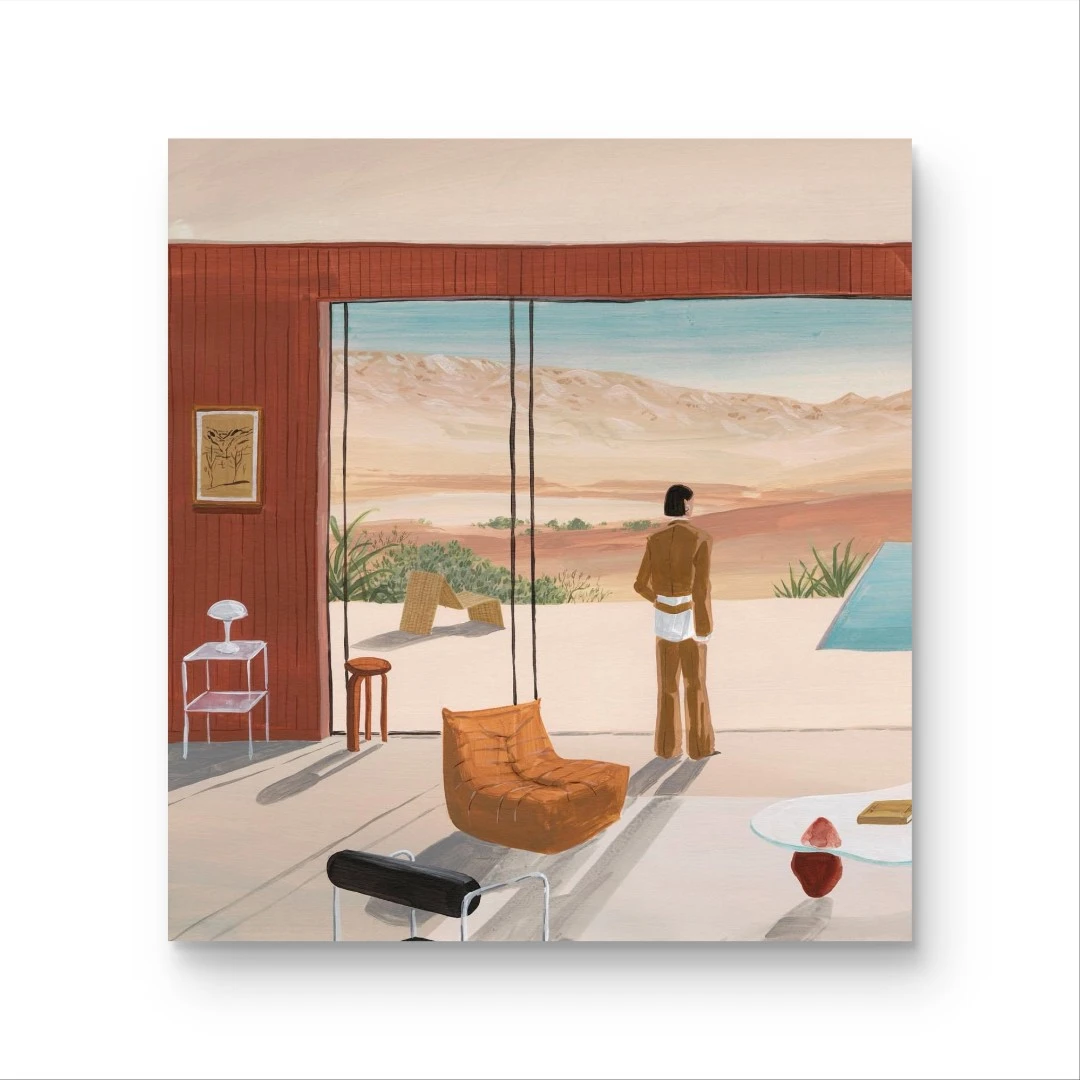 《思远》手绘画/50x50cm/中古风系列ZGF-97