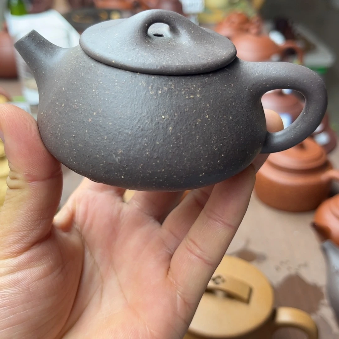 紫砂茶壶天青石瓢130左右