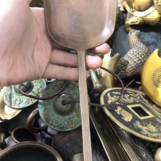 长***树闪电购铜摆件工艺品