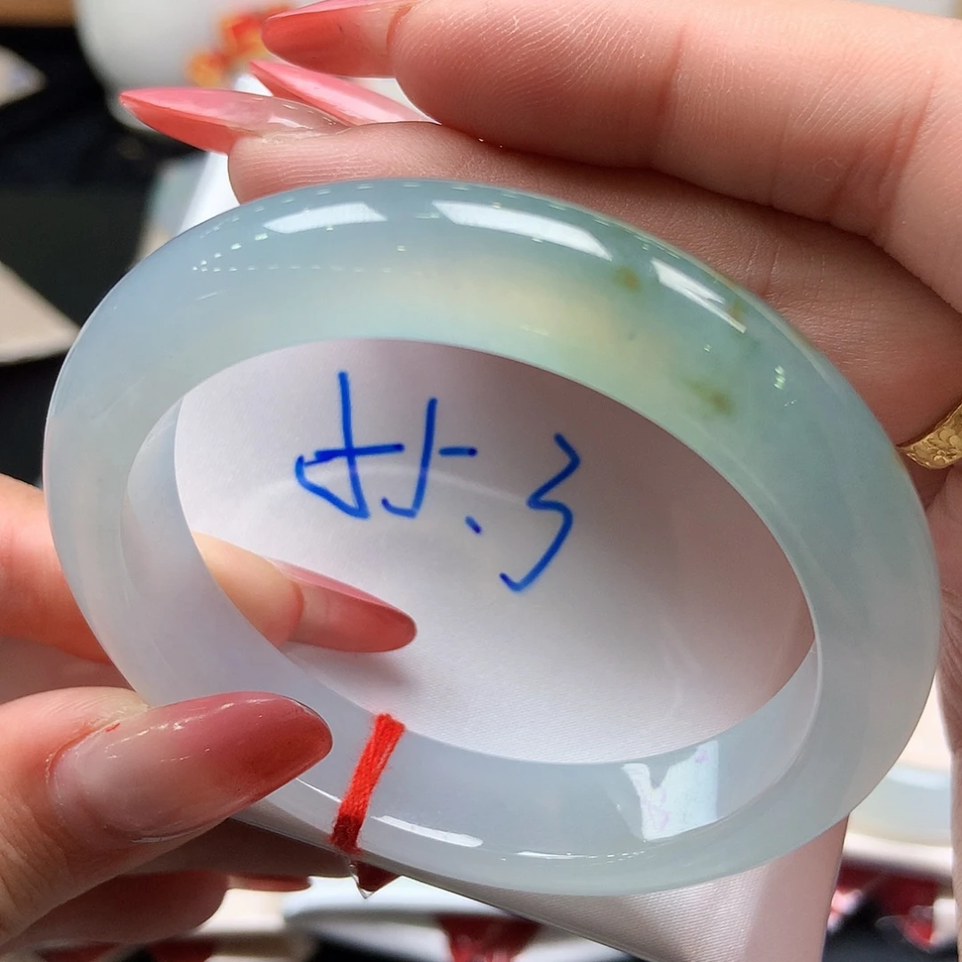 翡翠未镶嵌手镯102号