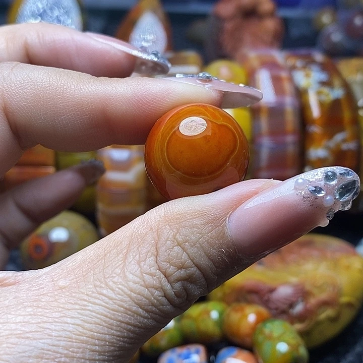 平***凡玛瑙/玉髓未镶嵌颈饰