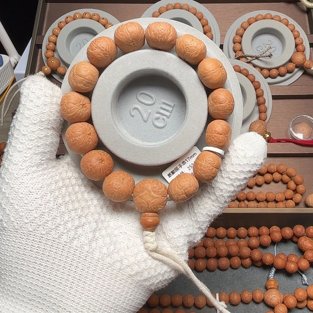 &***&凤眼菩提手串25年尼泊尔17麒麟手串