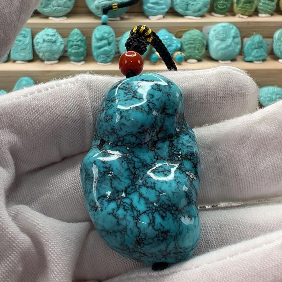 未镶嵌绿松石随形 27.2mm