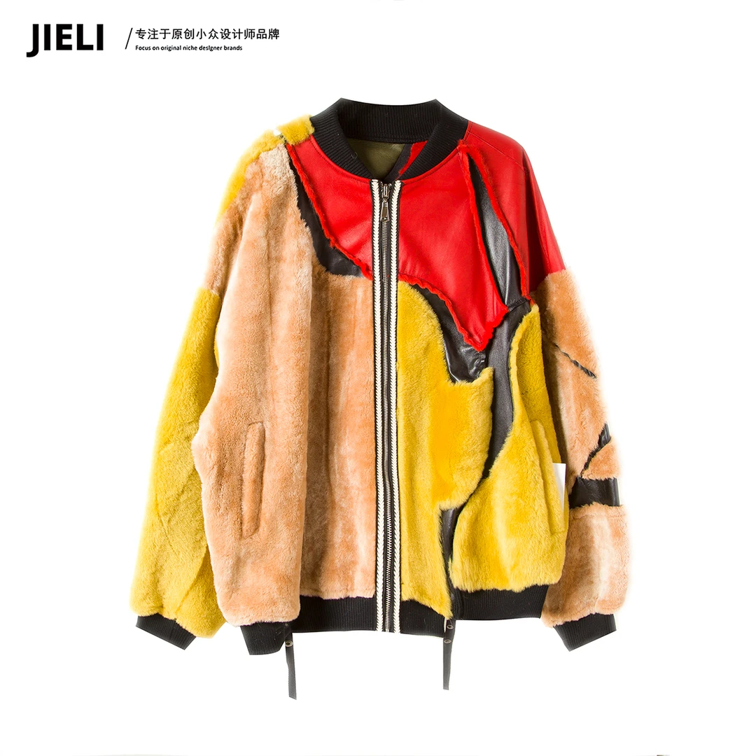 JIE LI/街力设计师高级时尚百搭定制外套女W1766