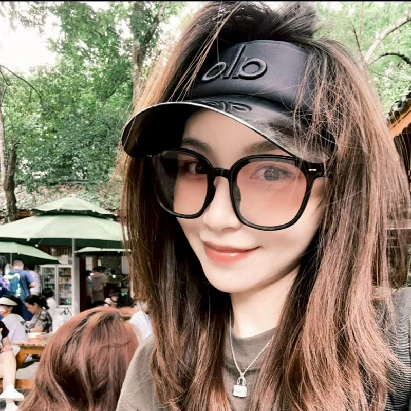现货alo空顶帽户外防晒运动休闲高尔夫网球大檐瑜伽帽子防紫外线