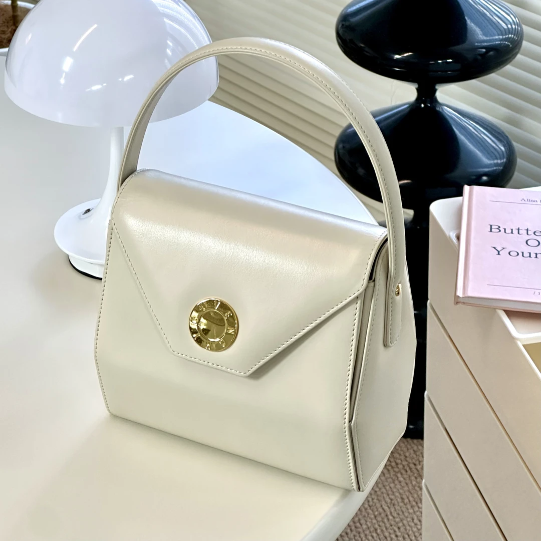 95新 Givenchy/纪梵希 奶白色小盒子手提包小号气质百搭简约
