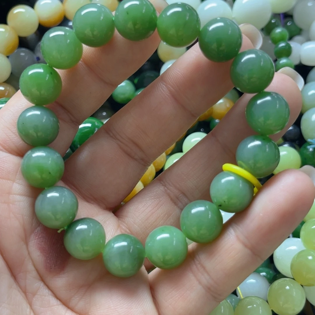 和田玉手链未镶嵌