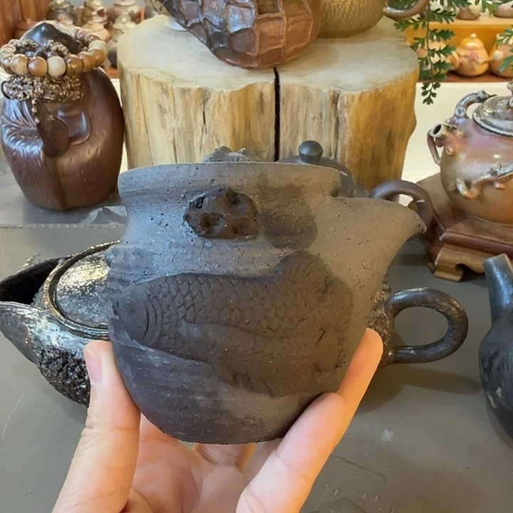 茶壶粗砂柴烧新品福利多多