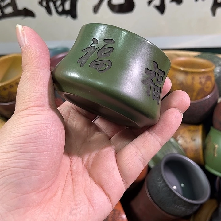 茶杯紫砂全手工紫砂主人杯