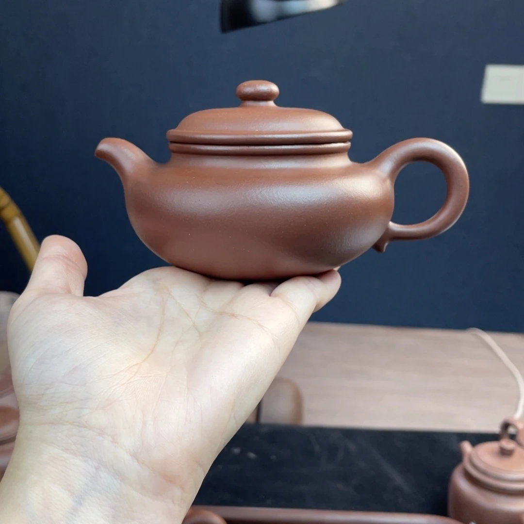 紫砂茶壶全手工底槽清仿古240cc