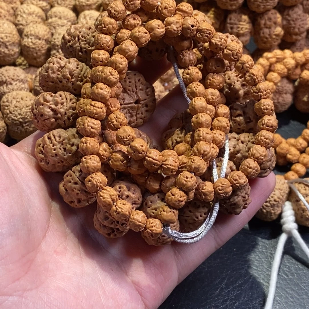 小***梦手串金刚菩提矮壮梅花+佛手